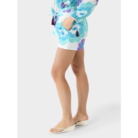 NEW ANTIK BATIK suny short in blue - Picture 2 of 3